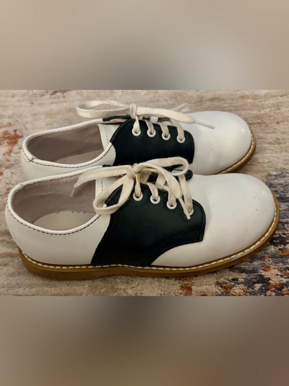 FootMates Saddle Oxford Kids Shoes